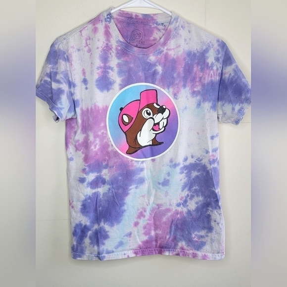 buc-ee's Other - Buc-ee's Tie Dye Front and Back Graphic Short Sleeve Tee, Size Small S